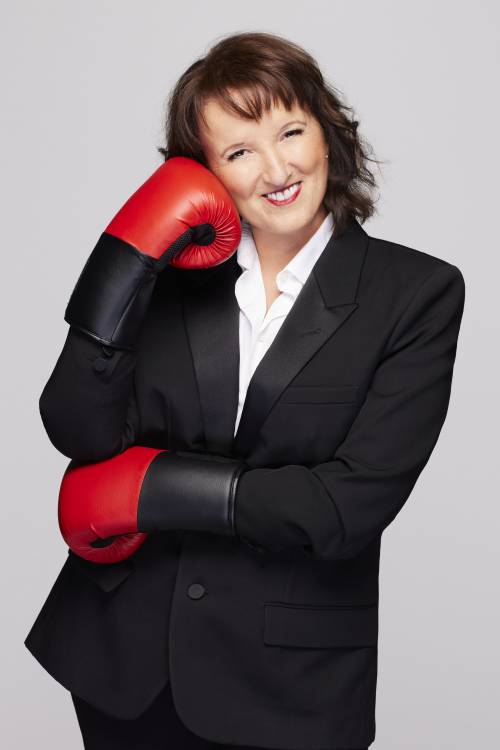 Anne Roumanoff, artiste chez Little Bros, société de production de spectacles vivants