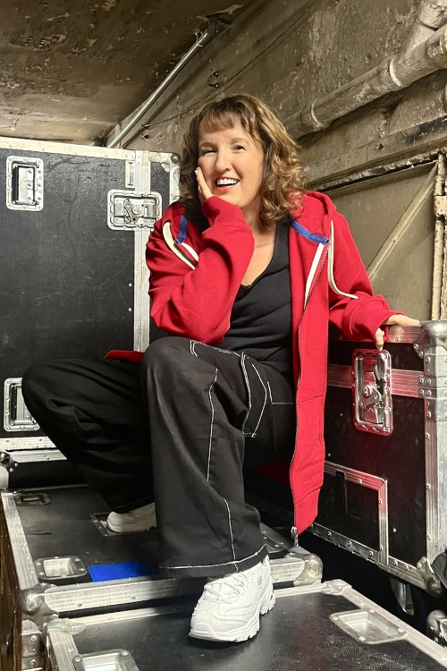 Anne Roumanoff, artiste chez Little Bros, société de production de spectacles vivants
